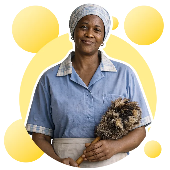 Offer cleaning services on peezjob